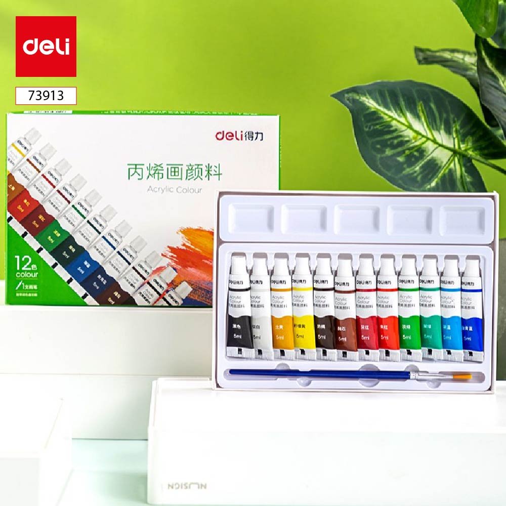 ديلي عصارة تلوين أكريليك - 5 مل - 12 لون - E73913